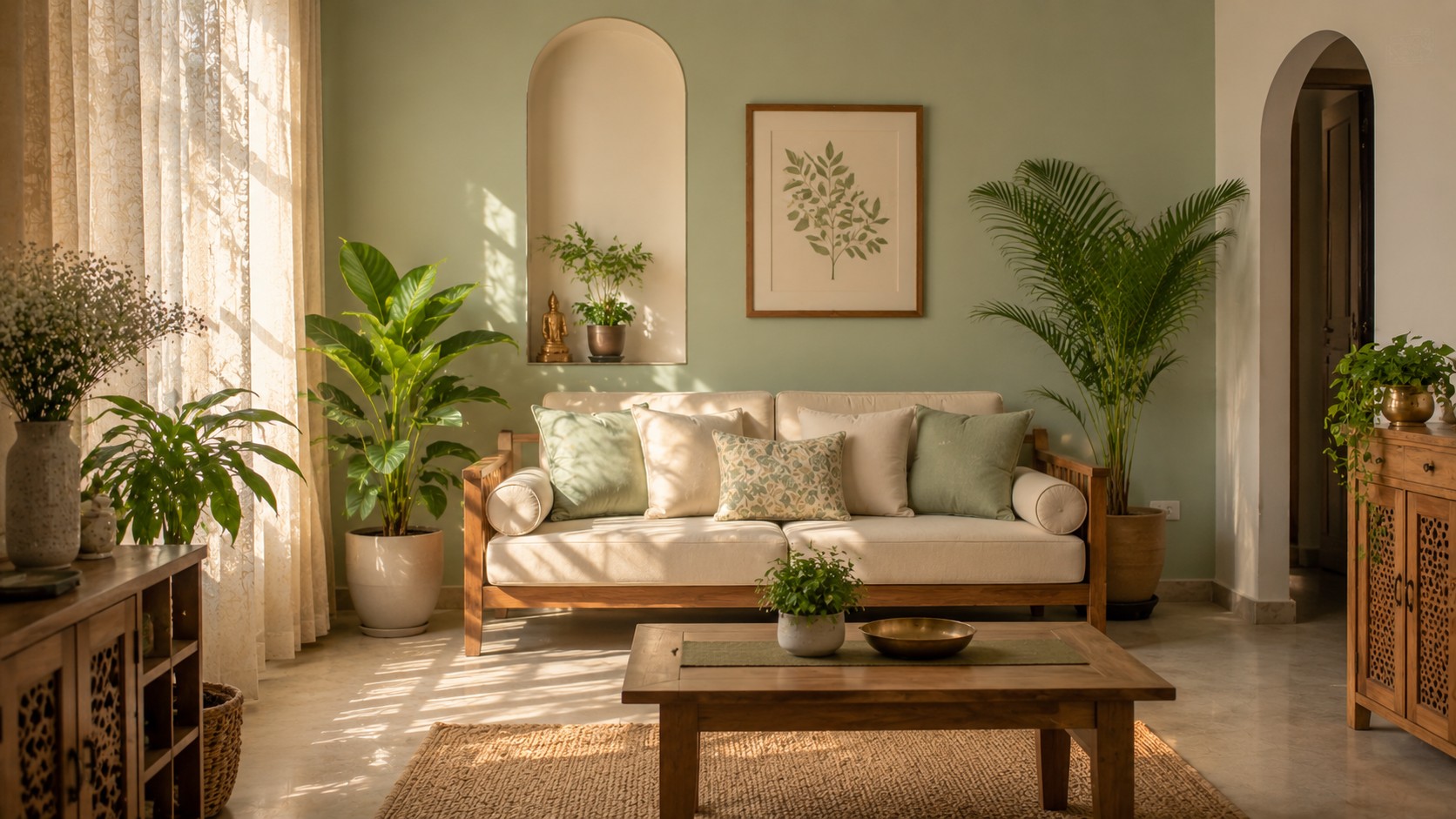 Soft calming wall colors as per Vastu for a peaceful harmonious home